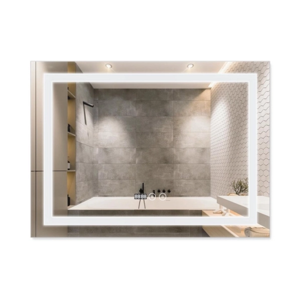 Зеркало Qtap Mideya 800х600 DC-F904 с LED-подсветкой и а ...