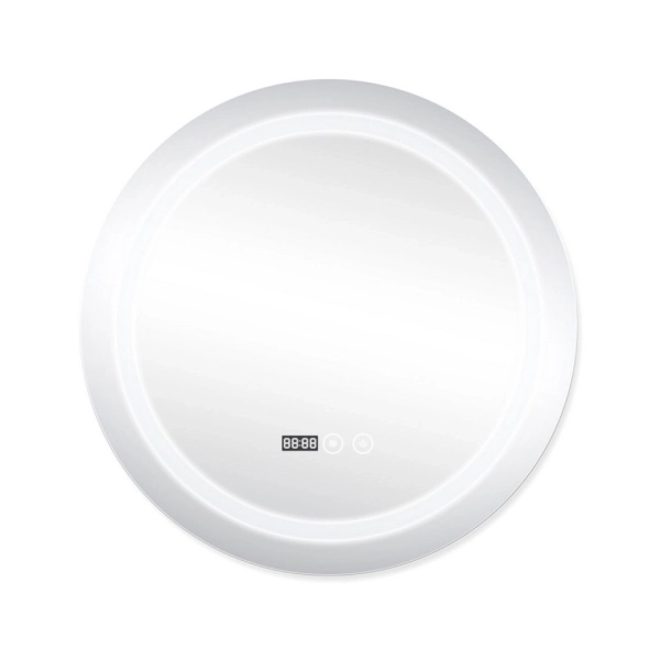 Зеркало Qtap Mideya 600х600 DC-F803 с LED-подсветкой и а ...