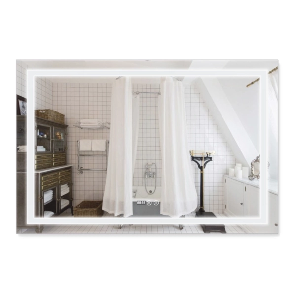 Зеркало Qtap Mideya 1200х800 DC-F613 с LED-подсветкой и  ...