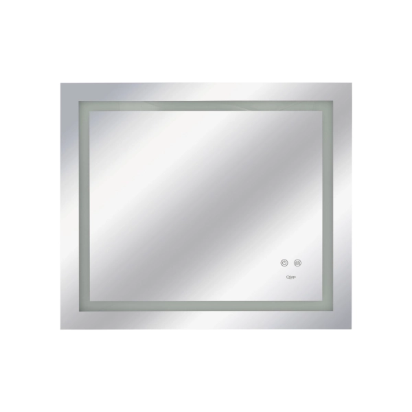 Зеркало для ванной комнаты Qtap Mideya 900x700 прямоугол ...