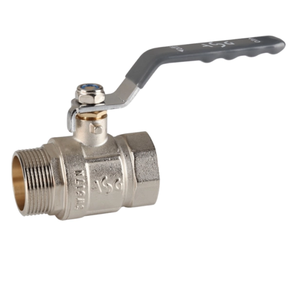 Шаровой кран ASG+ 1/2″ ВН прямой, латунь (6553006)