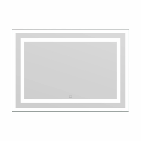 Зеркало для ванной комнаты Imprese Karlov Light 700x1000 ...