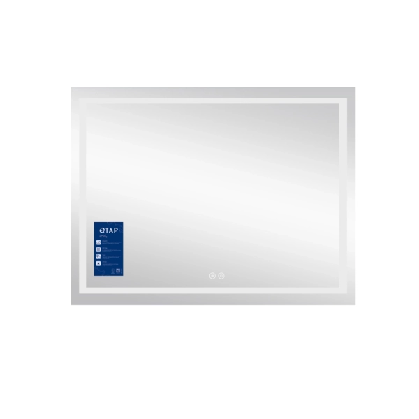 Зеркало для ванной комнаты Qtap Mideya (MI2) 700х500 пря ...