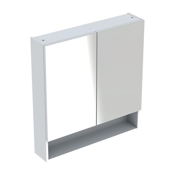Зеркальный шкаф в ванную Geberit Selnova Square 850х788  ...