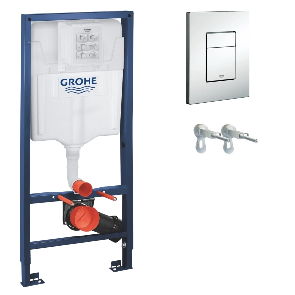 Комплект 2в1 инсталляция для унитаза GROHE Rapid SL (387 ...