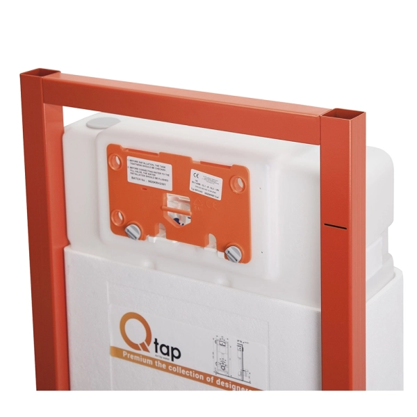 Комплект 2в1 инсталляция для унитаза Qtap Nest ST (QT013 ...