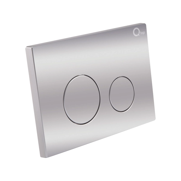 Кнопка для инсталляции Qtap Nest круглая, хром (QT0111M1 ...