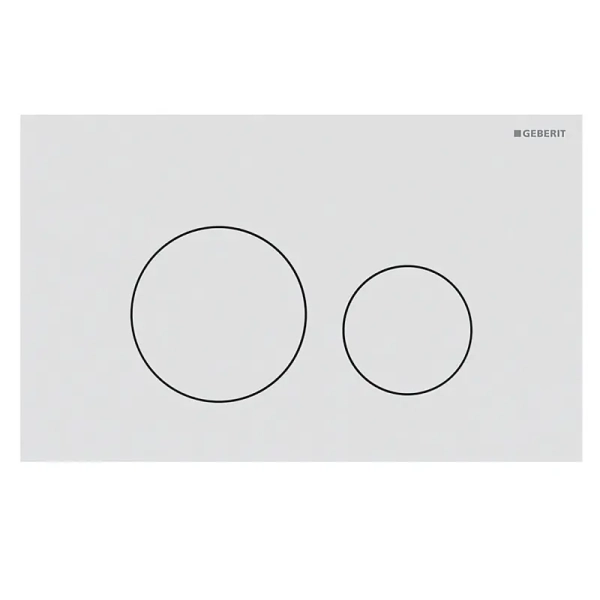 Кнопка для инсталяции Geberit Sigma 40 Round прямоугольн ...