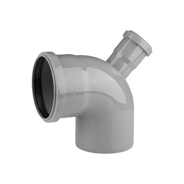Колено канализационное TA Sewage 110х50х110 мм 90° (Ew_1 ...