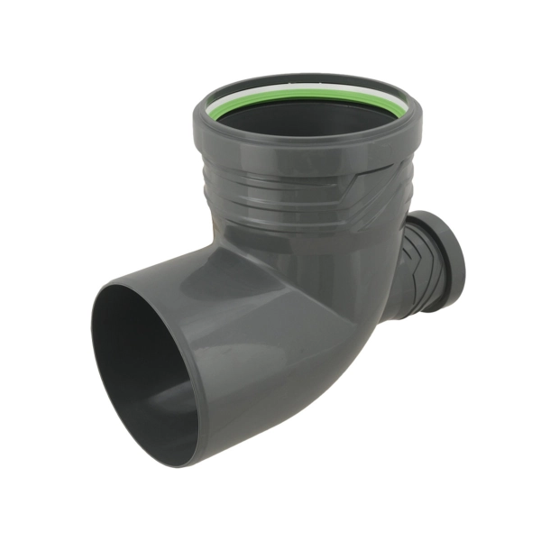 Отвод канализационный ASG HTR 110х50х90 мм 180°