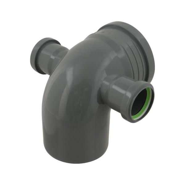 Отвод канализационный ASG HTR 110х50х90 мм 90°