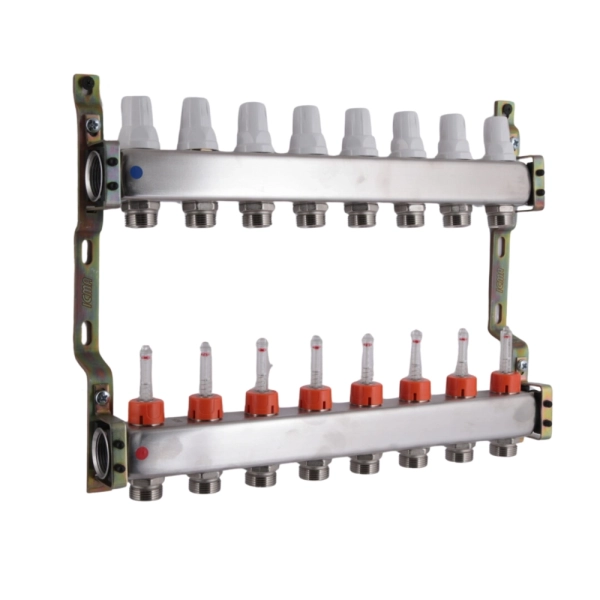 Коллектор теплого пола ICMA A3K013 3/4" НН 8-ый (87K073P ...