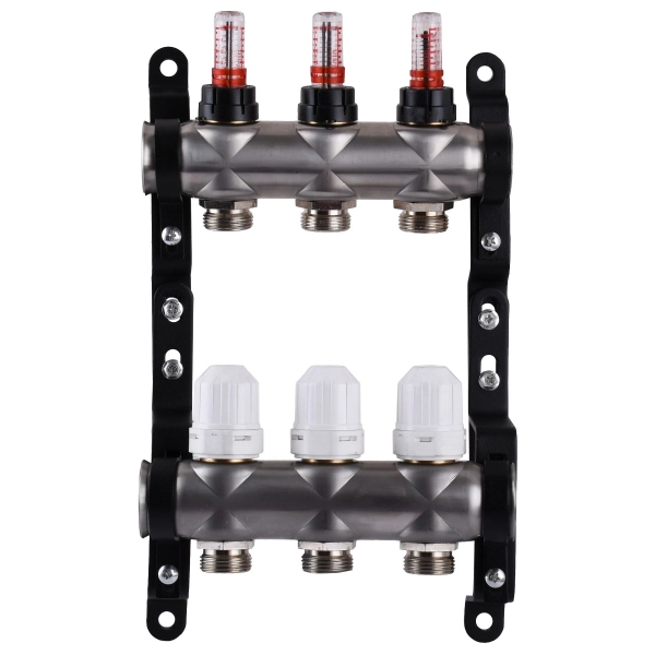 Коллектор теплого пола ECO Technology 3/4"х25 НН 3-ой с  ...