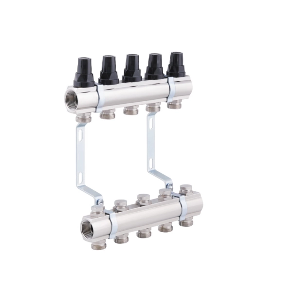 Коллектор теплого пола Thermo Alliance Forte 1"х3/4" 5 в ...