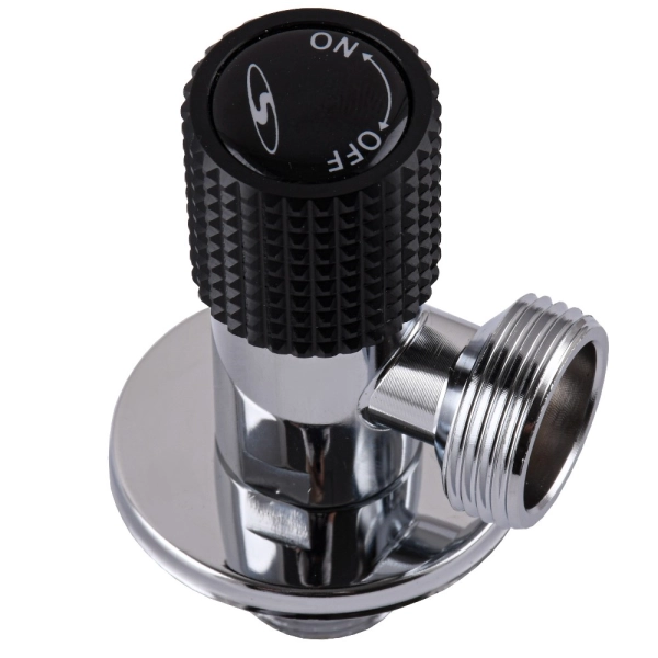 Кран-букса SELBA 1/2"x3/4" НН угловой, латунь