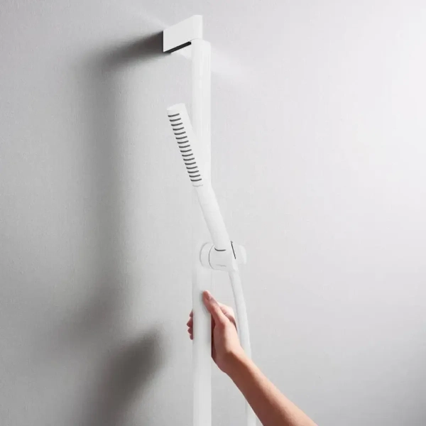 Лейка для душа Hansgrohe Pulsify S EcoSmart пластик, бел ...