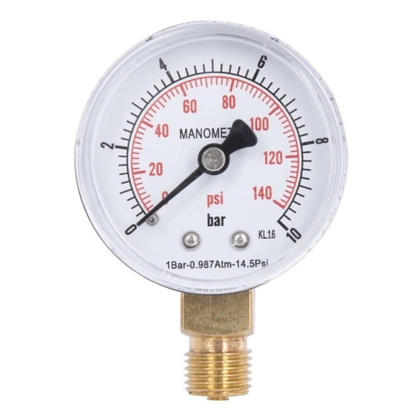 Манометр радиальный Thermo Alliance Standart 1/4" 10 бар ...