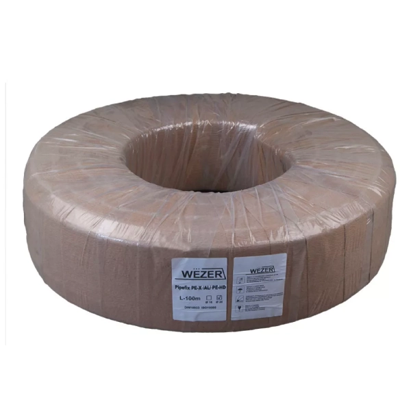 Труба металлопластиковая WEZER Pipefix 20x2,0мм алюминий ...