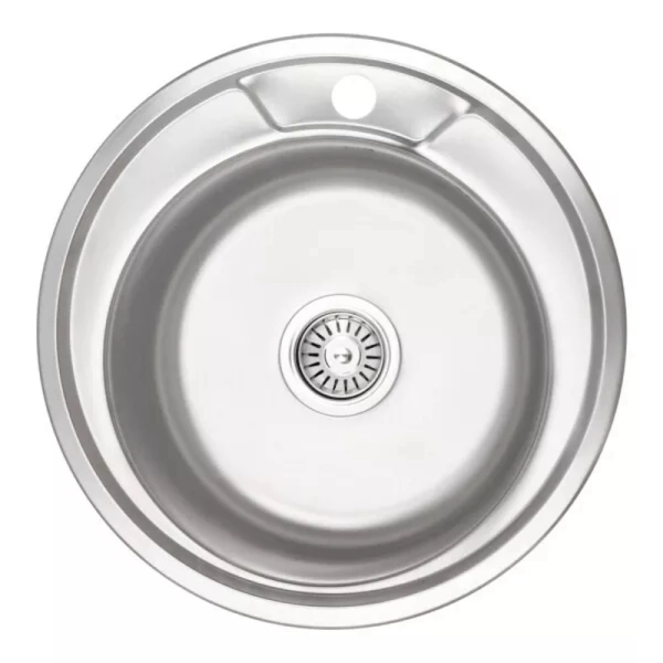 Кухонная мойка WEZER 490(06) Decor 490x180 мм с сифоном, ...