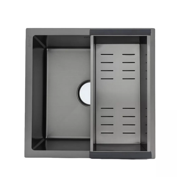Кухонная мойка GAPPO GS4444-6 440x440 мм с сифоном и кол ...