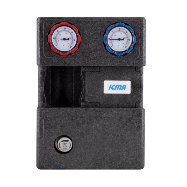 Насосная группа Icma 1 1/2"x3/4" без насоса, латунь (93R ...