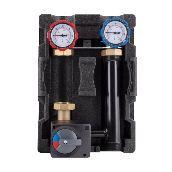 Насосная группа Icma 1 1/2"x3/4" без насоса, латунь (93R ...