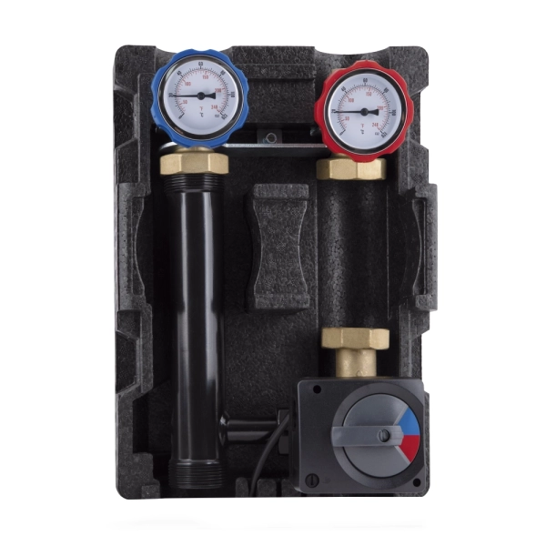 Насосная группа Icma 1 1/2"x3/4" без насоса, латунь (93R ...