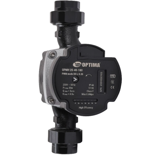 Циркуляционный насос Optima PRIME UPMH 25-40AUTO 30 Вт H ...