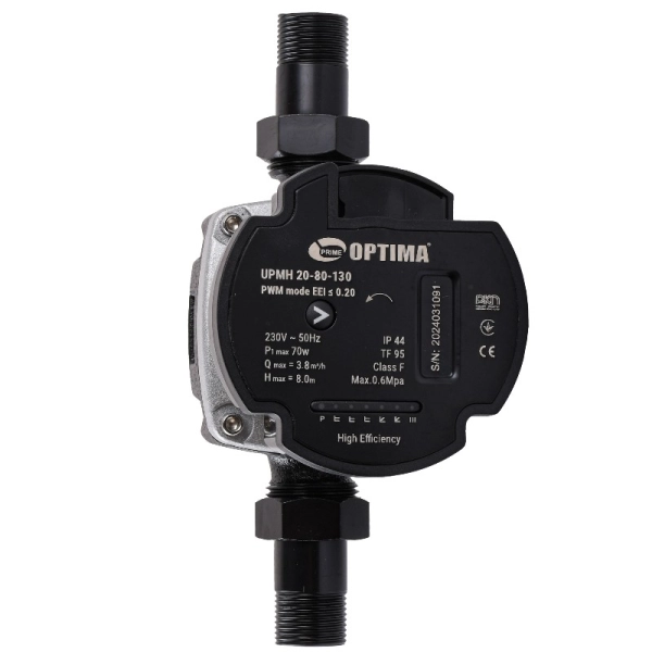 Циркуляционный насос Optima PRIME UPMH 20-80AUTO 70 Вт H ...