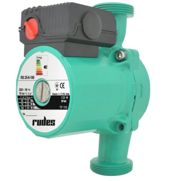 Циркуляционный насос Rudes RS 25-4 180  70 Вт H 4 м Q 45 ...