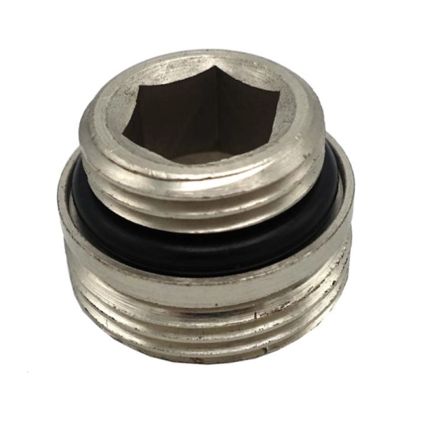 Ниппель самоуплотняющийся V&G 1/2"x3/4" НН с проклад ...