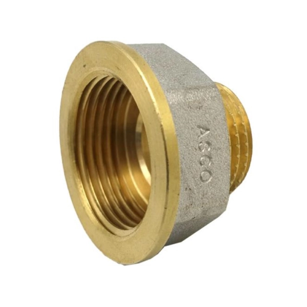 Переходник Asco 1/2"х3/4" ВН с проточкой