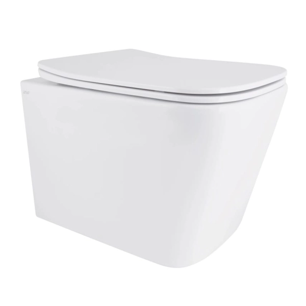 Подвесной унитаз Qtap Tern Ultra Quiet 485x340 прямоугол ...