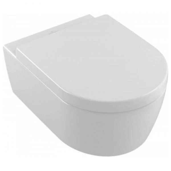Подвесной унитаз Villeroy&Boch Avento 530x370 овальный,  ...