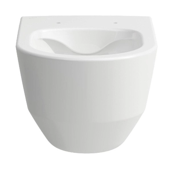 Подвесной унитаз Laufen Pro 530x360 округлый, без сидень ...