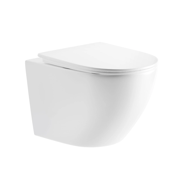Подвесной унитаз Imprese Rozkos Twist 485x360 полукруглы ...