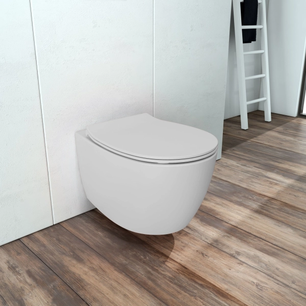 Подвесной унитаз DiMarco Dama di Venezia 510x363 овальны ...