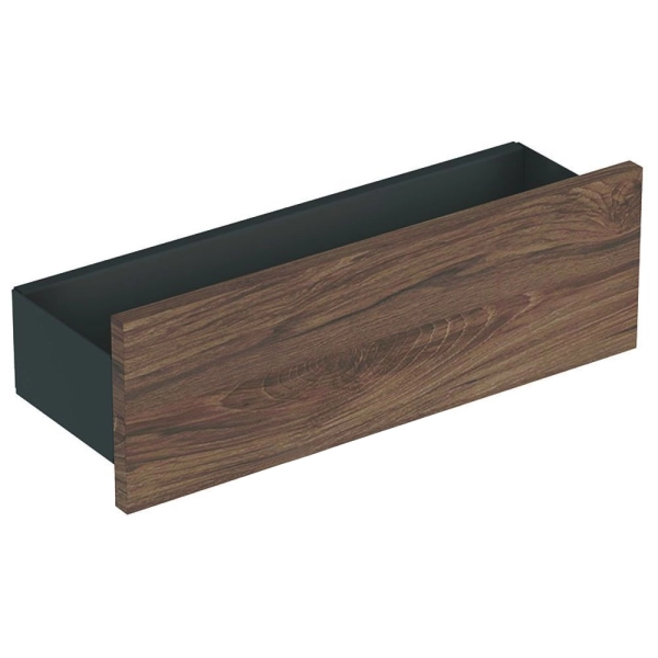 Полка в ванную Geberit подвесная, дерево, черный (500.36 ...