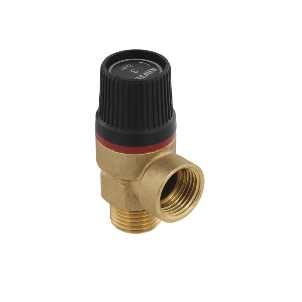 Подрывной клапан Raftec PN3 1/2″ ВН угловой, латунь (RPR ...