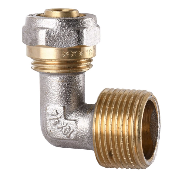 Уголок с наружной резьбой NTM NF-1014 16х3/4″