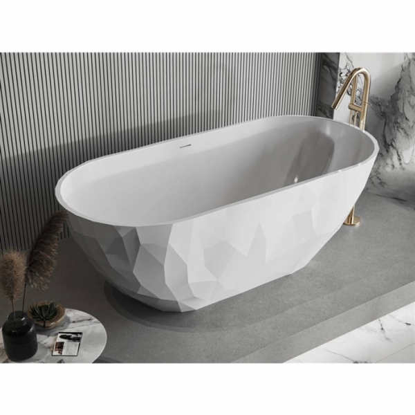 Ванна отдельностоящая Miraggio Sapfire 165x76 искусствен ...
