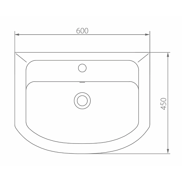 Умывальник накладной KOLO PROXY 101960UA 900x450 белый ( ...
