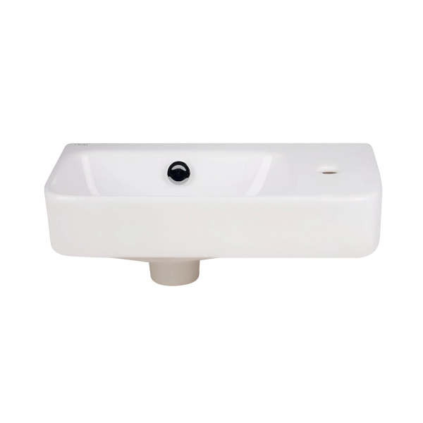 Раковина подвесная Qtap Tern 450х260х155 белая (QT171151 ...