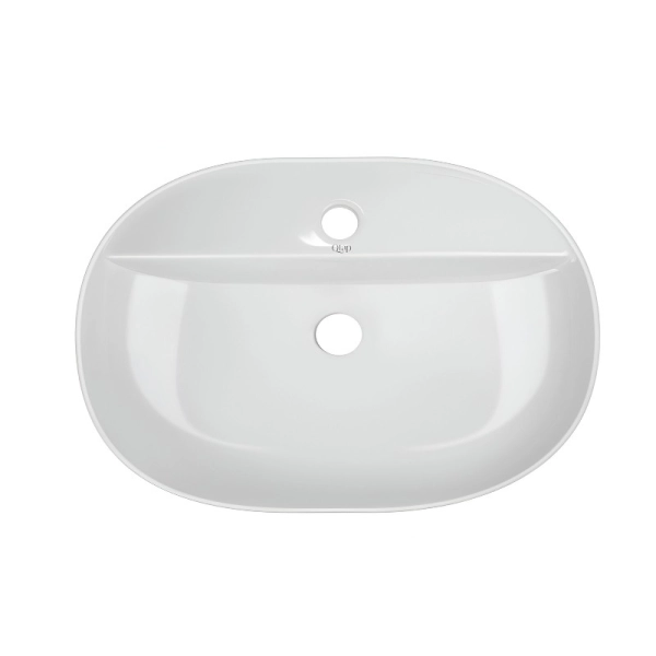 Раковина накладная Qtap Scorpio 610x400x120 белая (QT141 ...