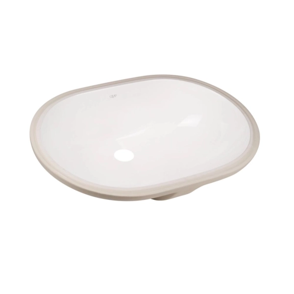 Раковина врезная Qtap Stork 560х400 овальная, белая (QT1 ...
