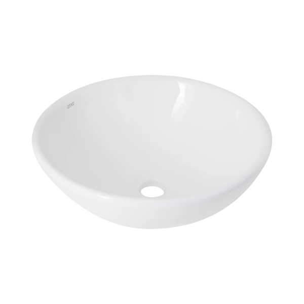 Раковина накладная Qtap Owl 400х400 круглая, белая (QT19 ...