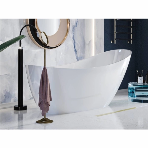 Ванна отдельностоящая Miraggio Marina 175x73 искусственн ...