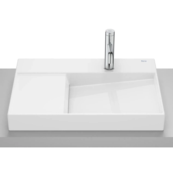 Умывальник накладной Roca Horizon-View 600x420 прямоугол ...