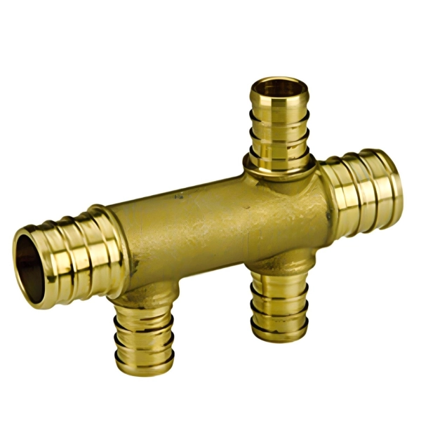 Коллектор для отопления Giacomini 1/2″х3/4″ НН с 3 выход ...
