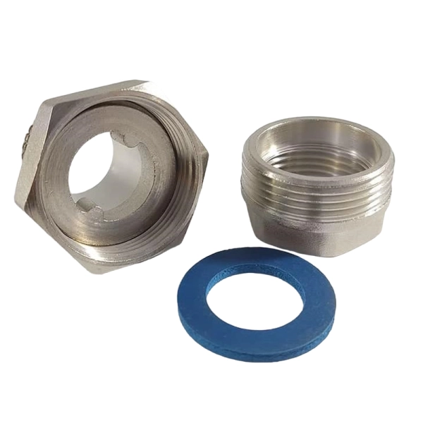 Сгон американка RSk 1/2" ВН прямой, никелированная латун ...